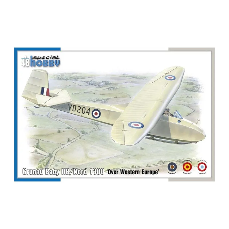 Grunau Bebê IIB / Nord 1300. SPECIAL HOBBY SH48203