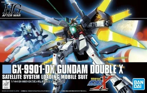 Gundam - 1/144 hgaw gundam double x - model kit 13cm