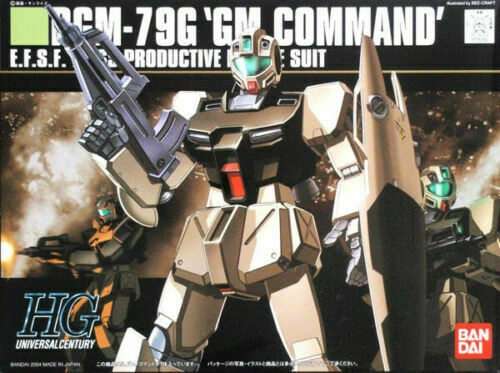 Gundam - hguc 1/144 rgm-79g gm command - model kit