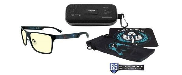 Gunnar - lunettes gaming anti-lumière bleue call of duty covert Édition