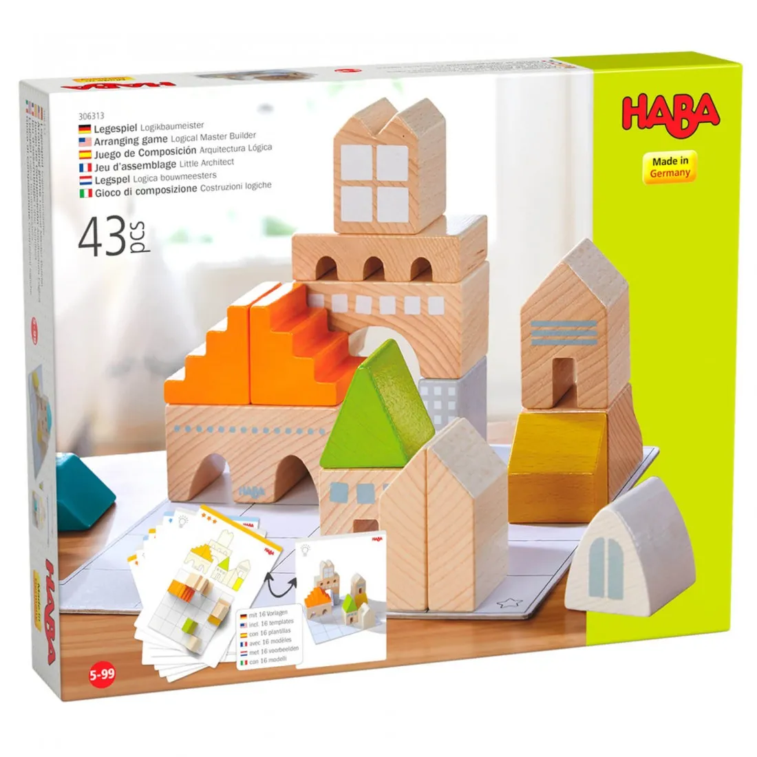Jeu d'Assemblage Little architect - Un jeu - Haba