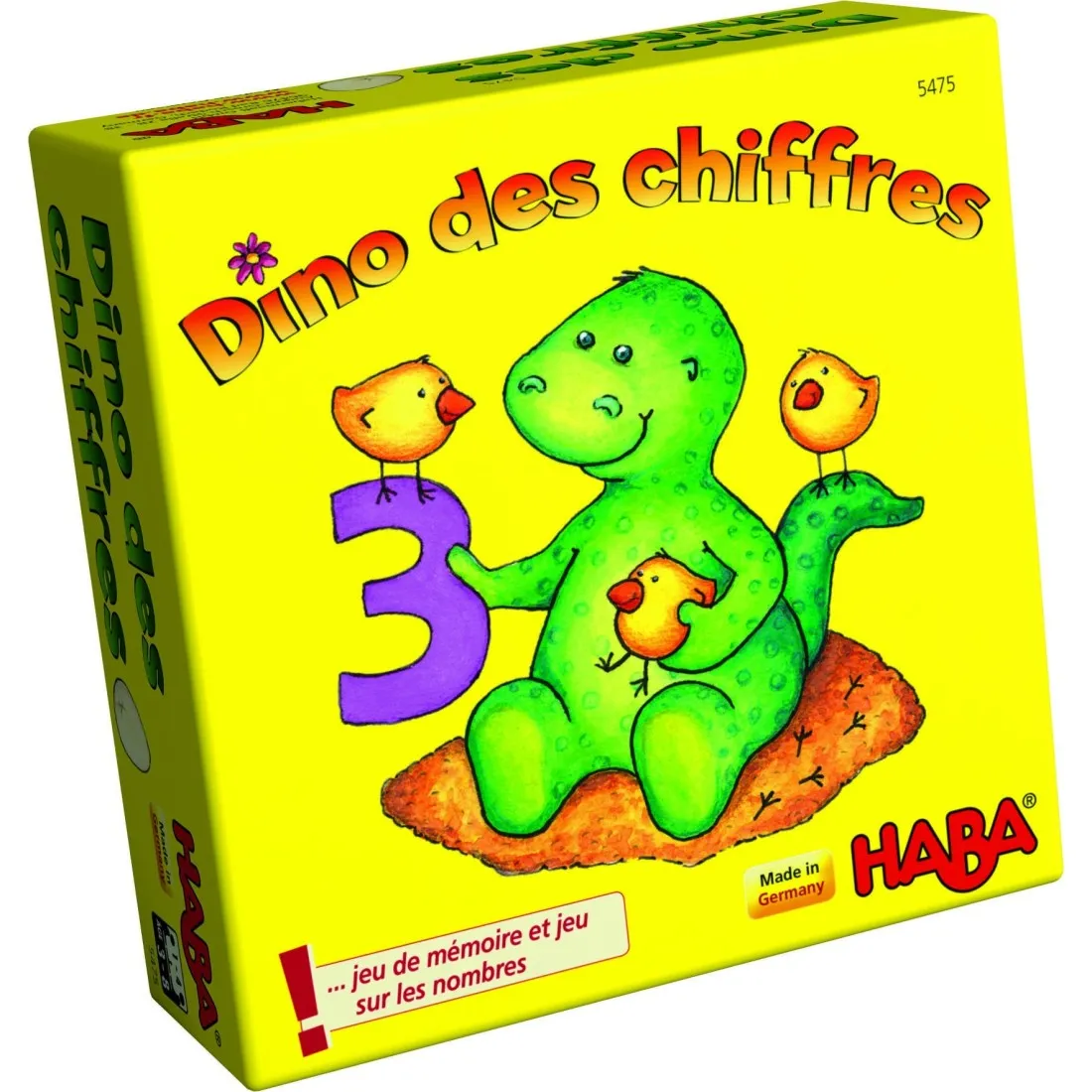 Mini jeu Dino des chiffres