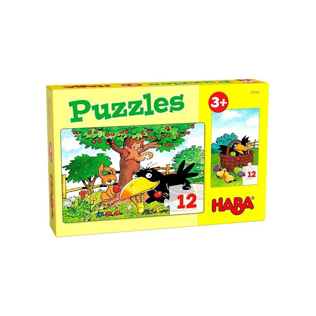 Puzzle 2 en 1 Le Verger - 12 pcs