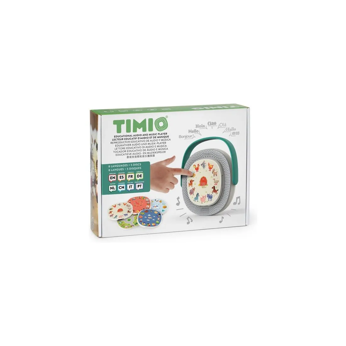 Timio - Lecteur audio interactif et éducatif - Hape Toys