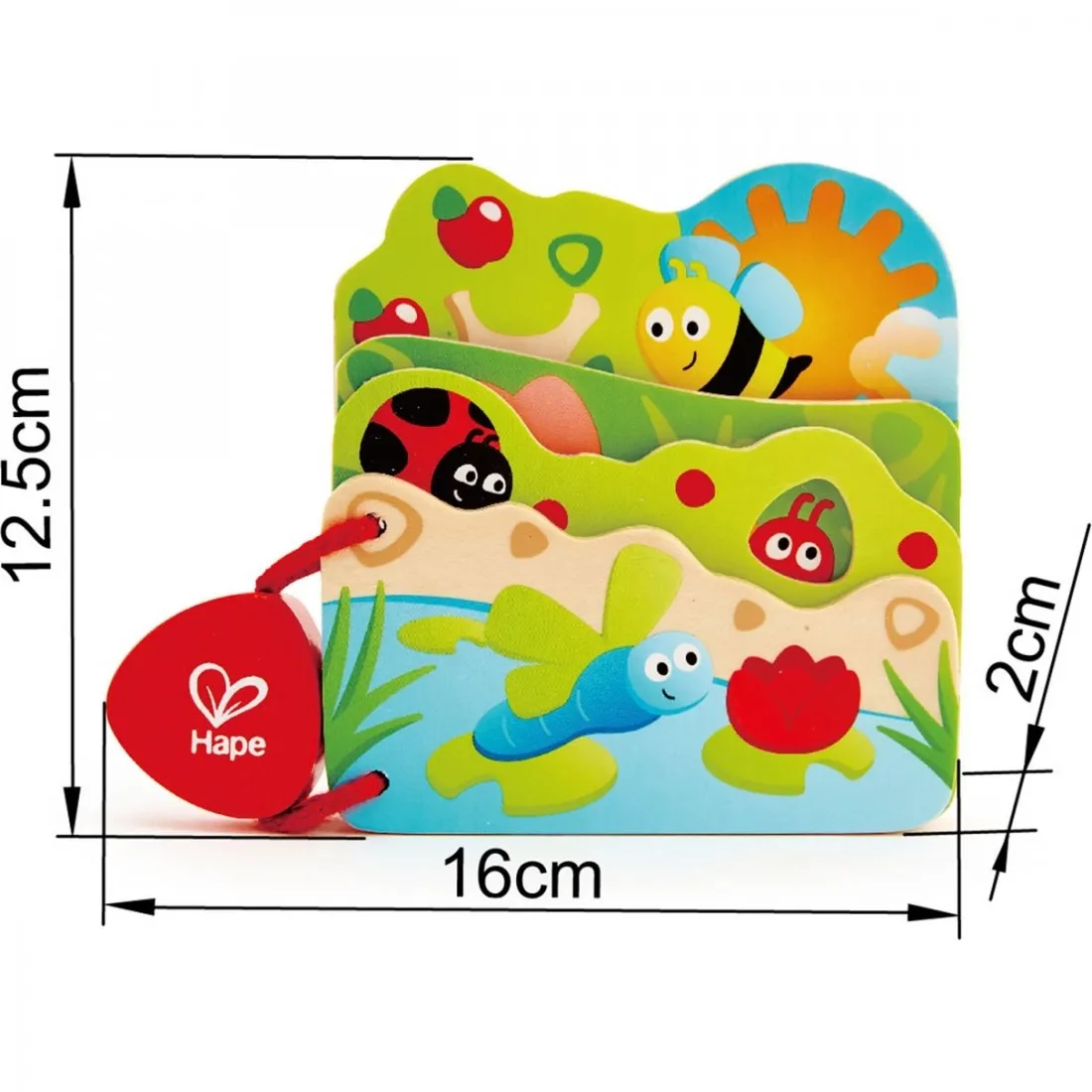 Livre pour bébé - Thème insectes - Hape Toys