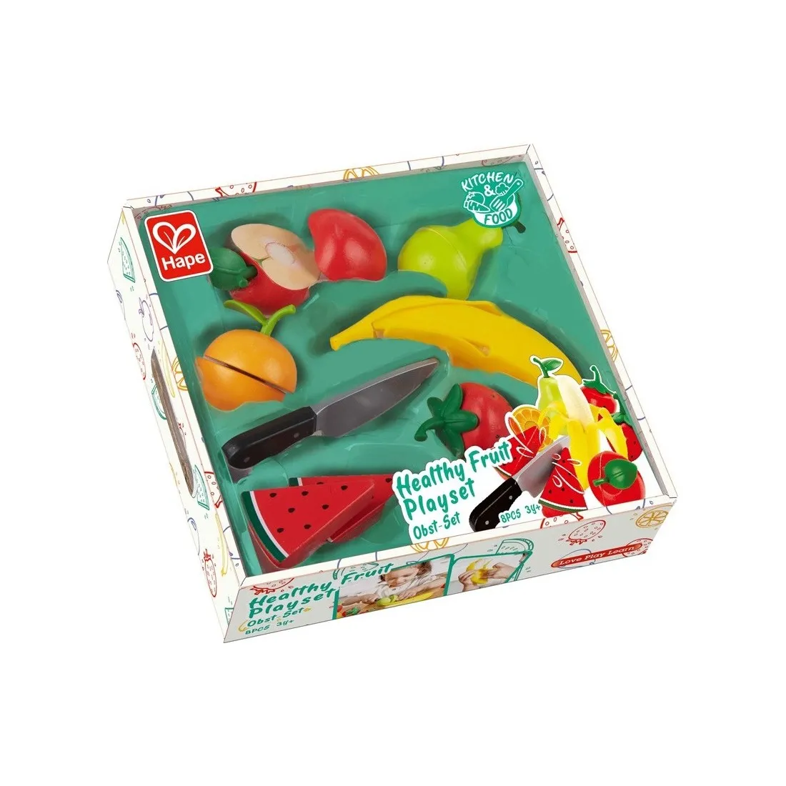 Plateau de fruits - Dinette à découper - Hape Toys