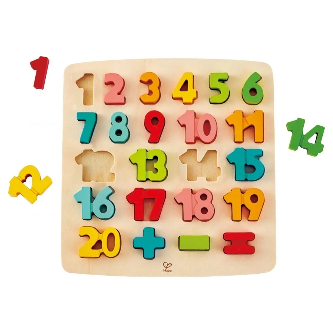 Puzzle éducatif de nombres - Apprendre à compter - Hape Toys