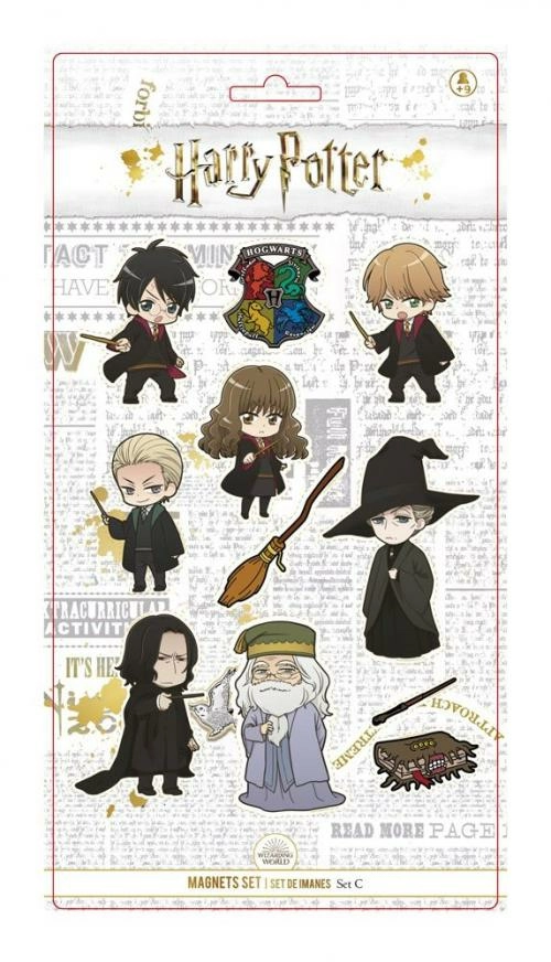 Harr potter - cute characters - set d'aimants