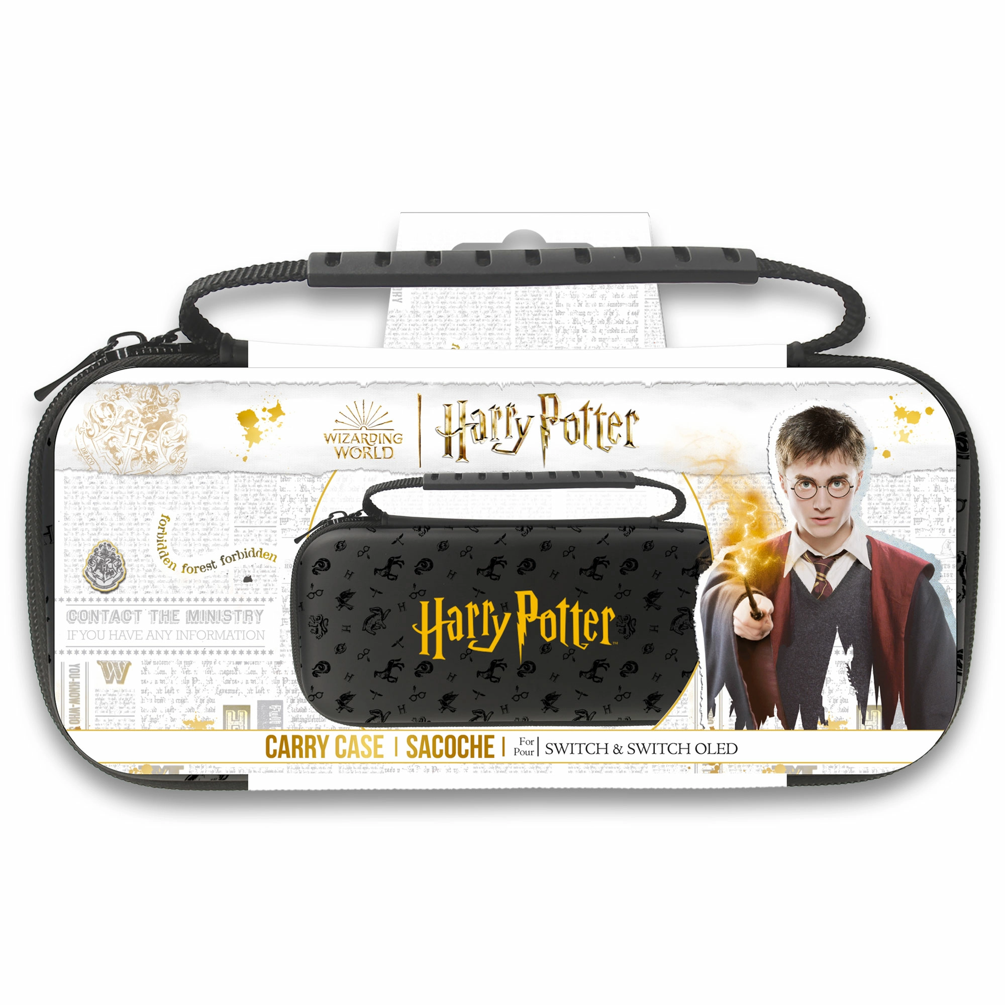 Sacoche XL Harry Potter noire - Switch - Switch OLED