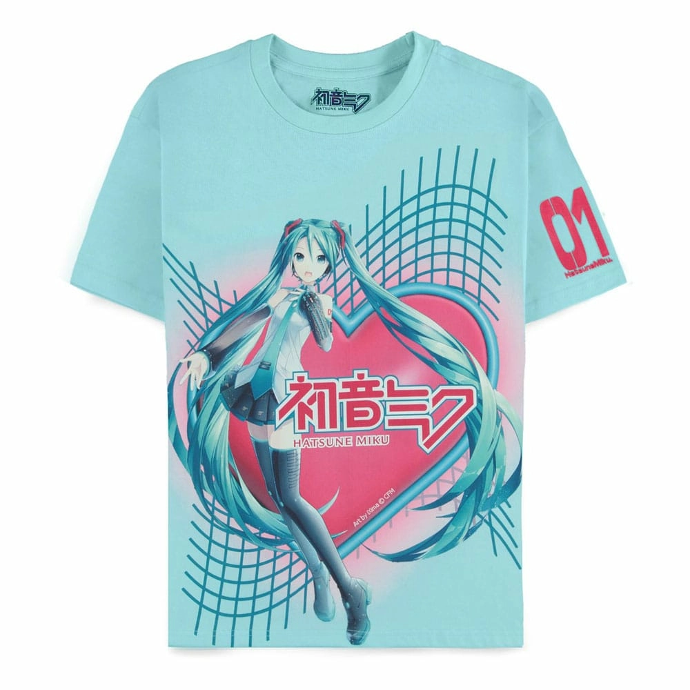 Hatsune miku t-shirt metaverse (l)