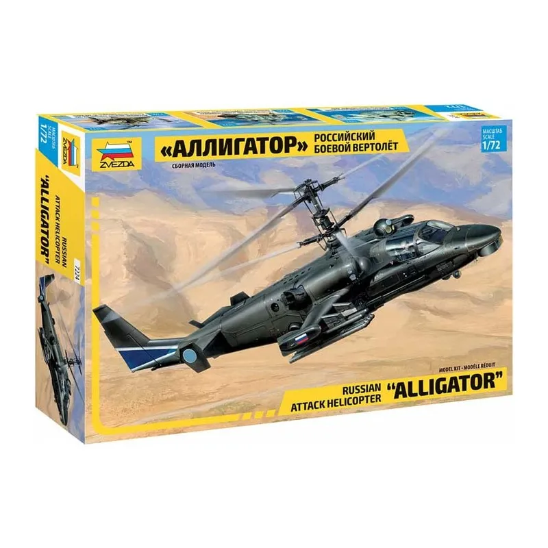Hélicoptère russe « Alligator ». ZVEZDA 7224