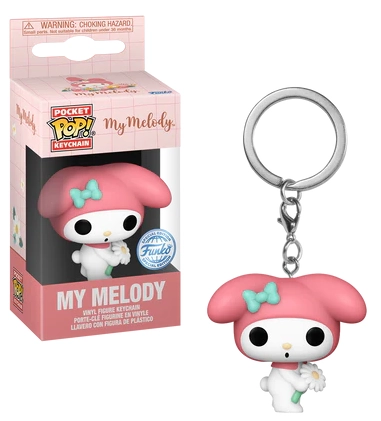 Hello kitty - pocket pop keychains - my melody (spring time)