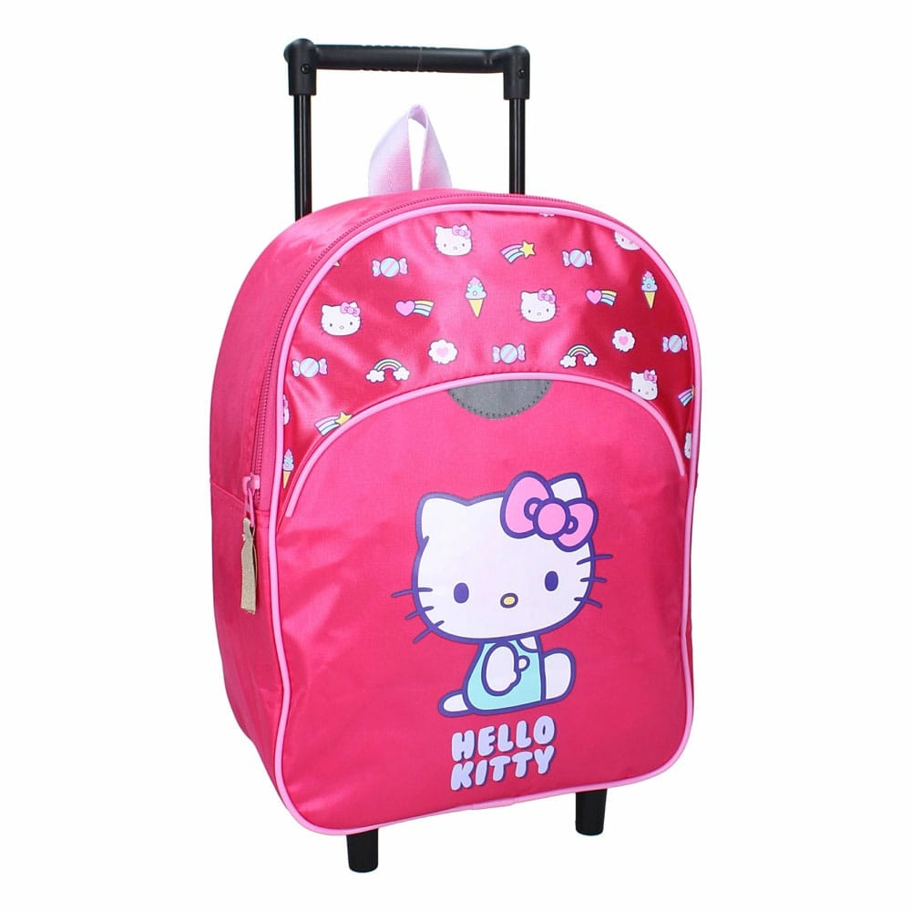 Hello kitty trolley sac à dos follow the rainbow 33 cm