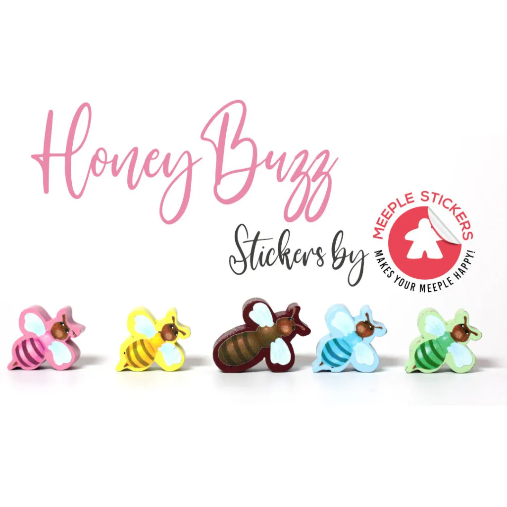 Honey Buzz - Set d'autocollants