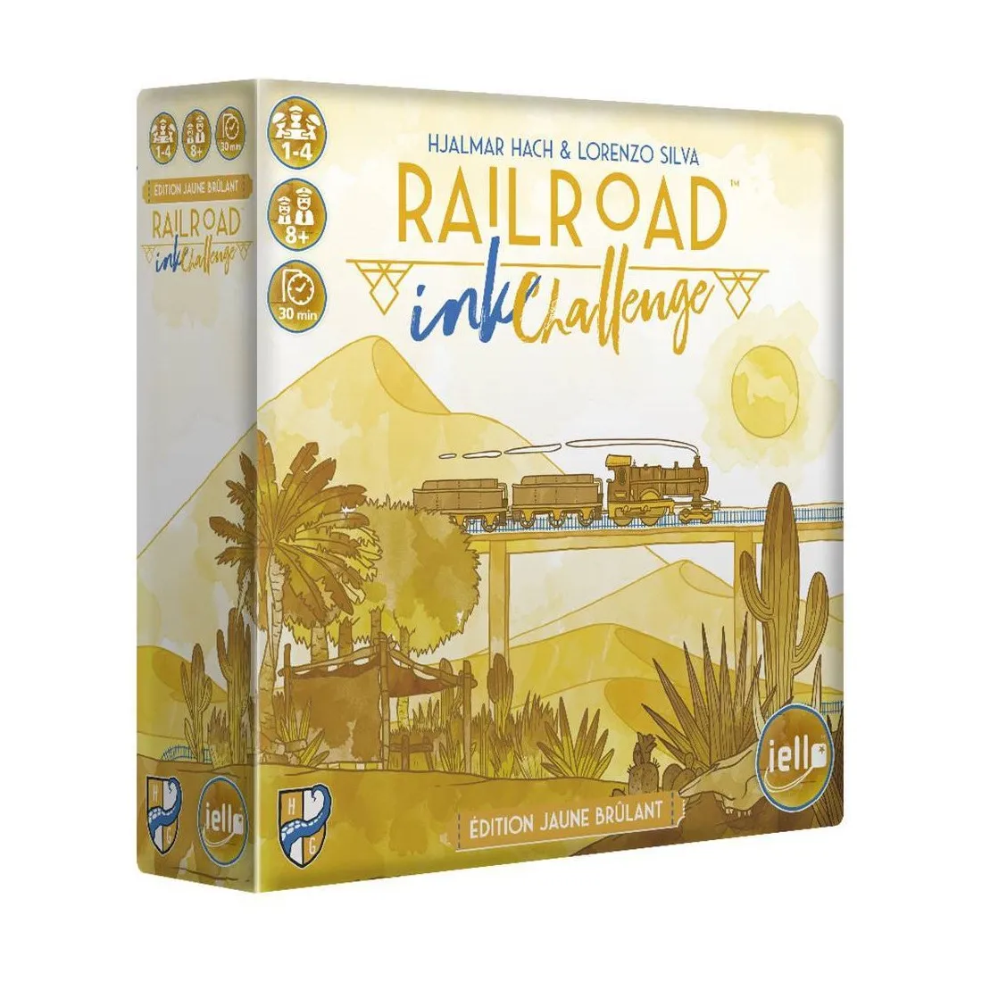 Railroad Ink Challenge : Jaune Brûlant - Horrible Guild