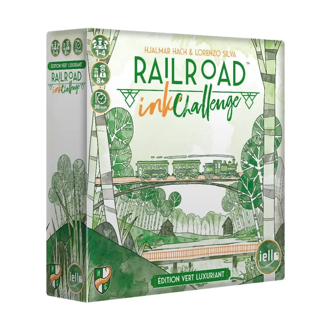 Railroad Ink Challenge - Vert - Horrible Guild