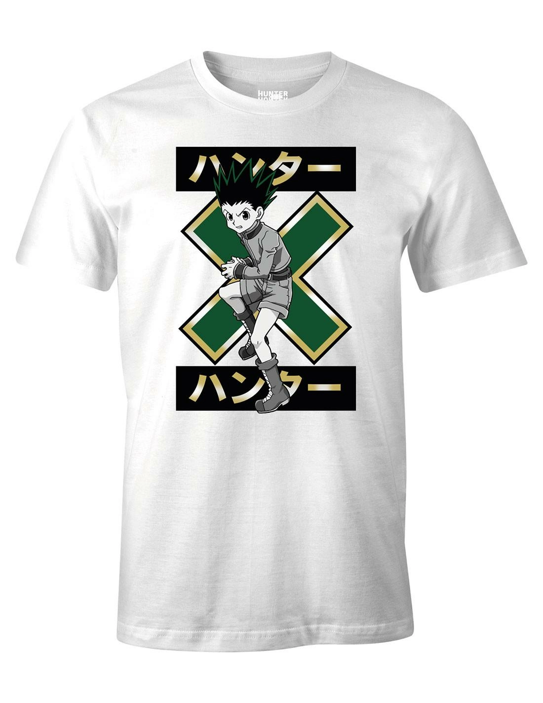 Hunter x hunter - t-shirt blanc gon x gon - xl