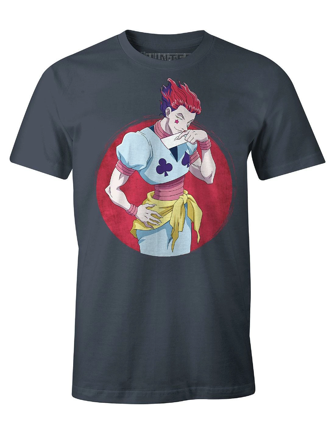 Hunter x hunter - t-shirt bleu denim isoka - xl
