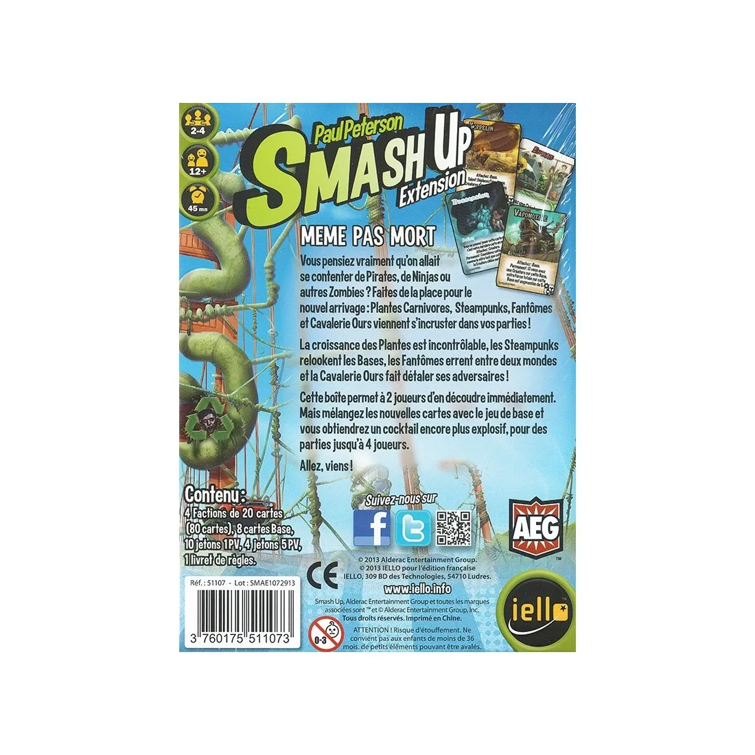 Smash Up : Même pas mort - Extension