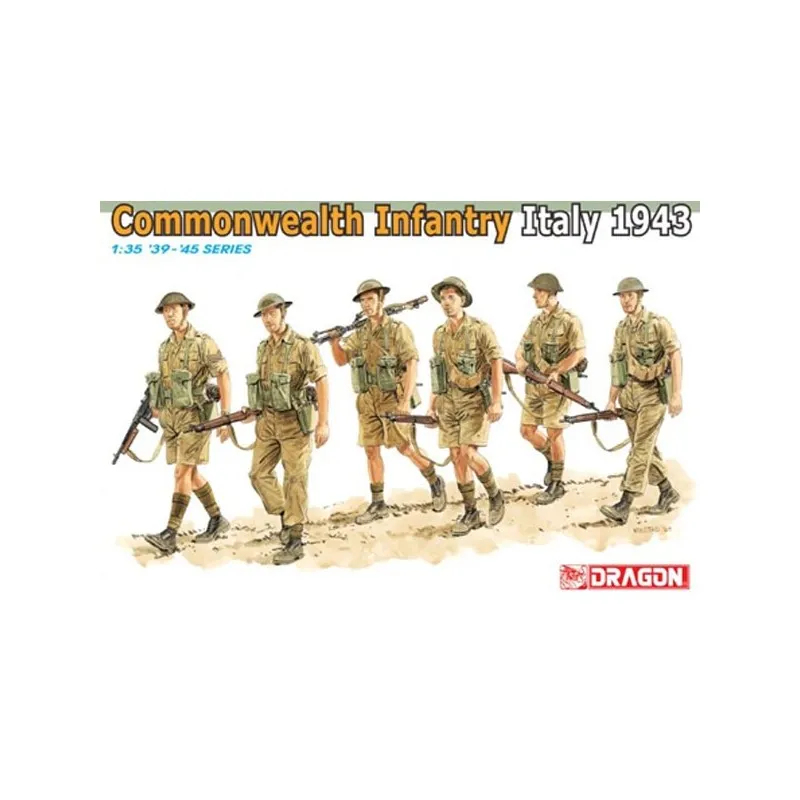 Infanterie du Commonwealth, 1943. DRAGON 6380