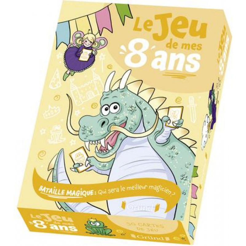Le jeu de mes 8 ans - Jeu pour Enfants  - Mon Ludicaire