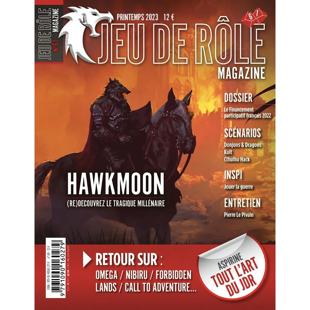 Jeu de Rôle Magazine 63 (Hiver 2024)