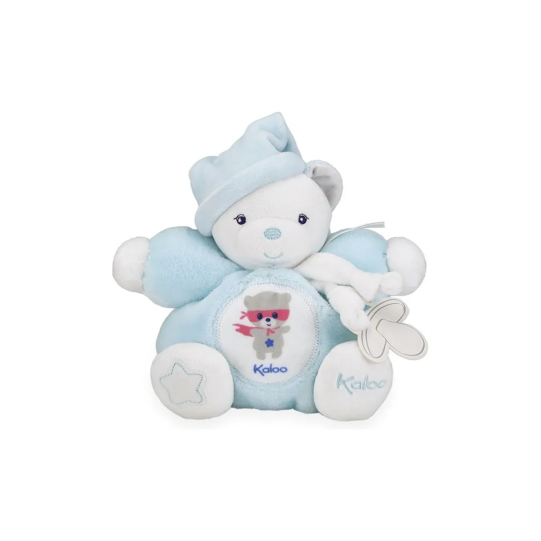 Imagine Patapouf ourson aqua - Kaloo