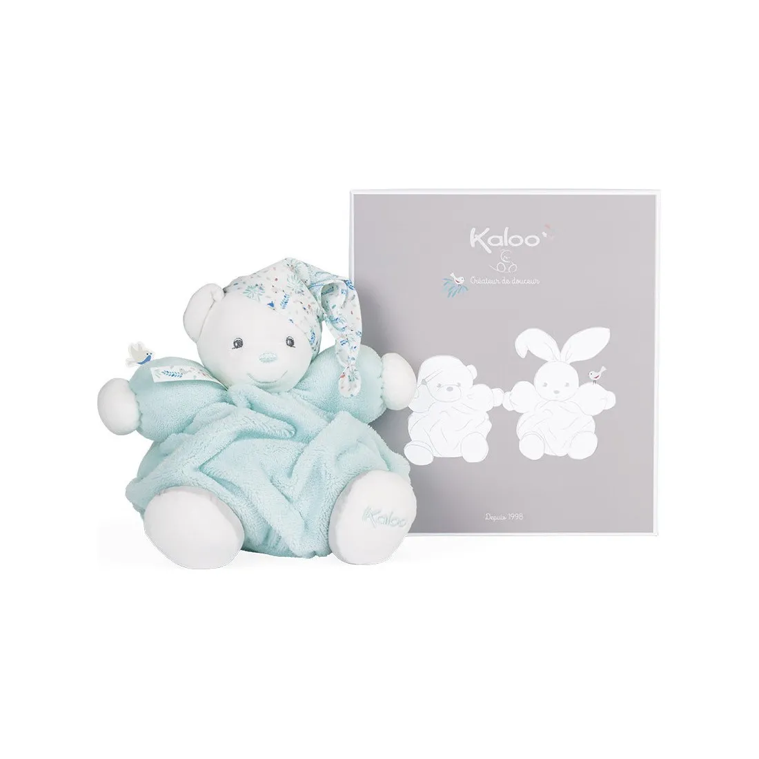 Patapouf ourson vert d'eau Medium - Kaloo