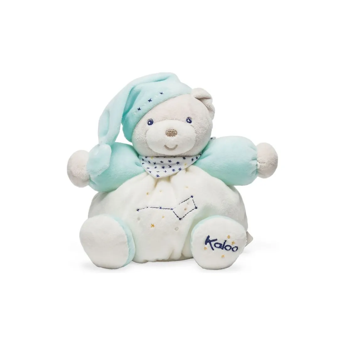 Petite étoile Patapouf ourson turquoise 18 cm - Kaloo