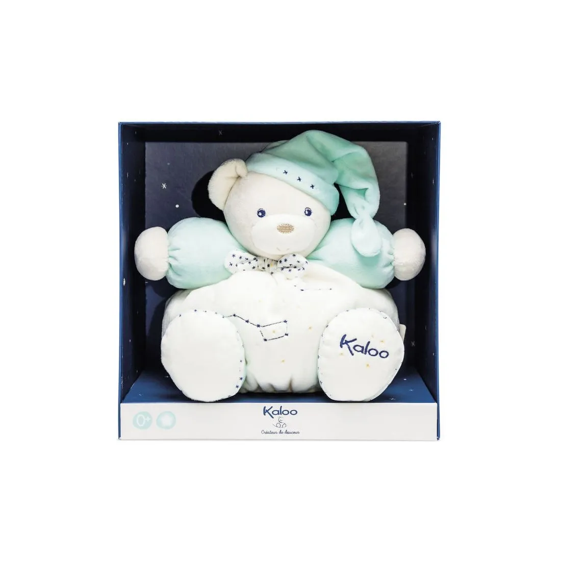 Petite étoile Patapouf ourson turquoise 25 cm - Kaloo