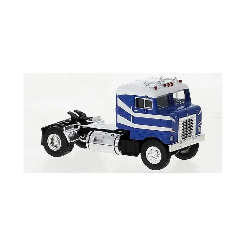 Kenworth Bullnose bleu/blanc. BREKINA 85955