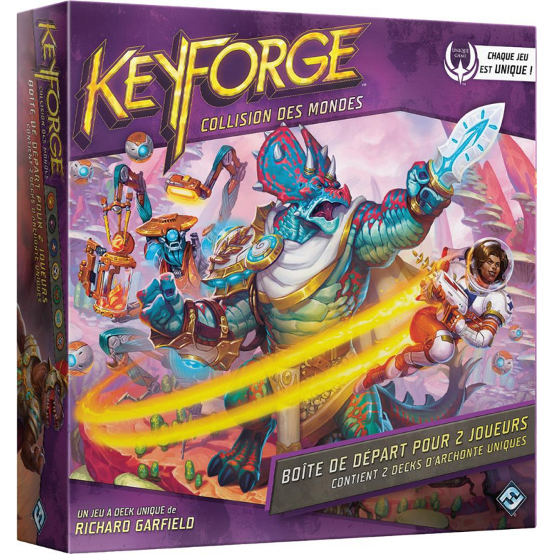 Keyforge : Collision des Mondes - Boîte de Départ - Mon Ludicaire