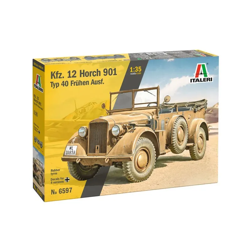 Kfz. 12 Horch 901 typ 40. ITALERI 6597