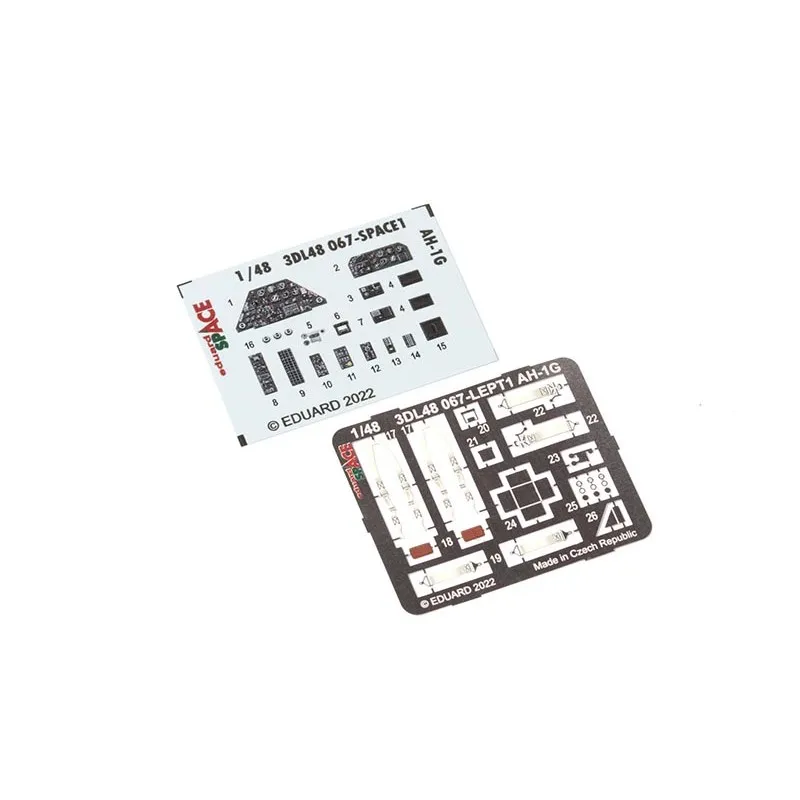 Kit de détail pour AH-1G SPACE. EDUARD 3DL48067