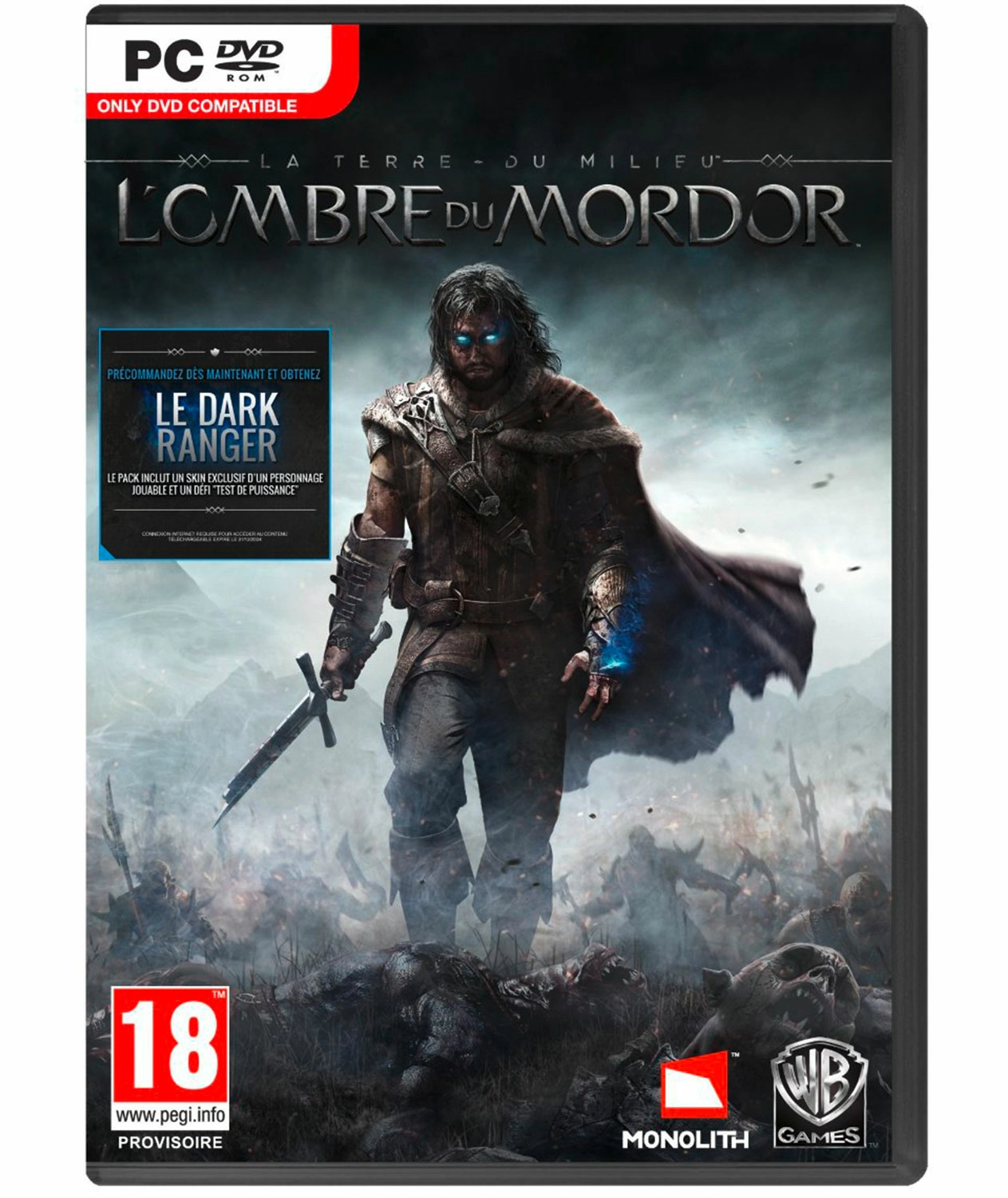 La Terre du Milieu L'ombre du Mordor - PC