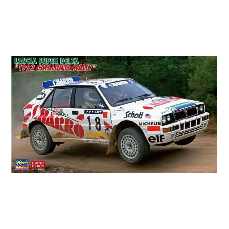 Lancia Super Delta « Rallye de Catalogne, 1992 ». HASEGAWA 20601