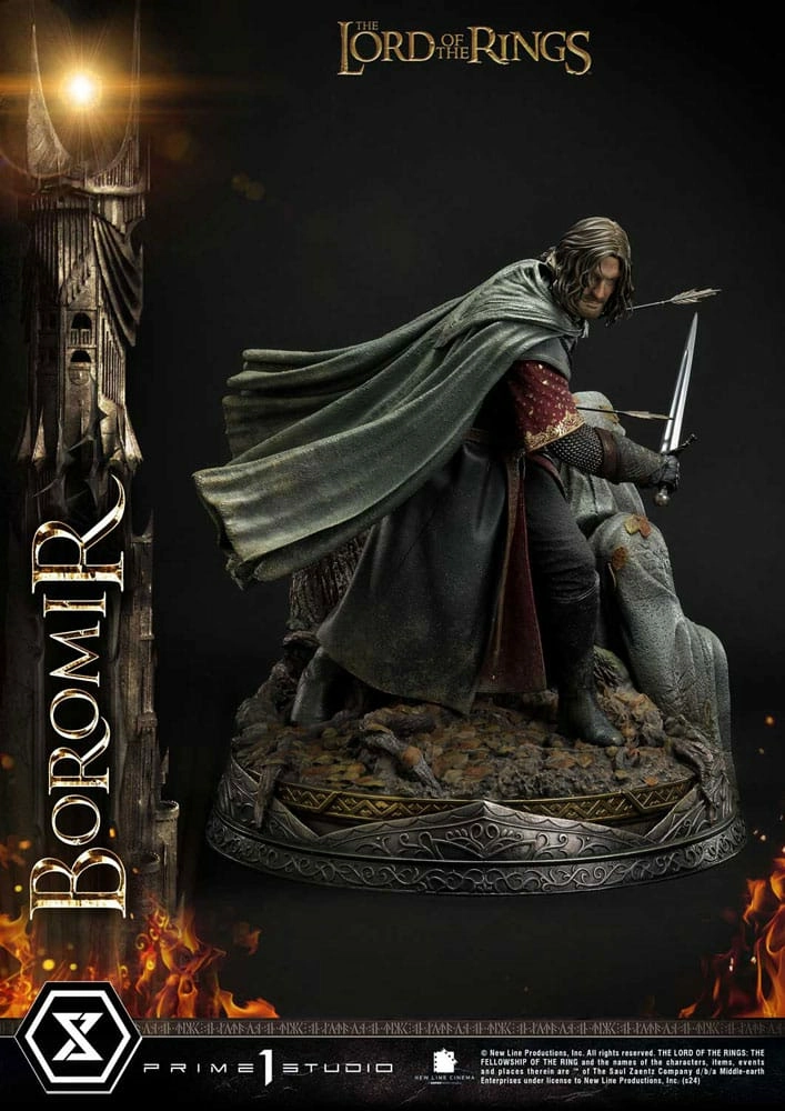 Le seigneur des anneaux statuette 1/4 boromir 51 cm