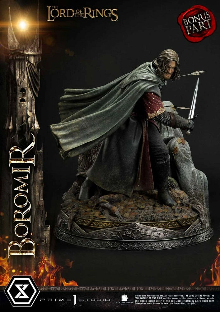 Le seigneur des anneaux statuette 1/4 boromir bonus ver. 51 cm