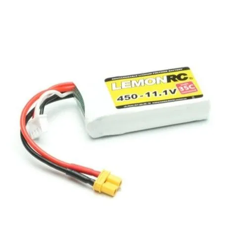 LemonRC Batterie LiPo 3S 11.1V 450mAh 35C - 15703