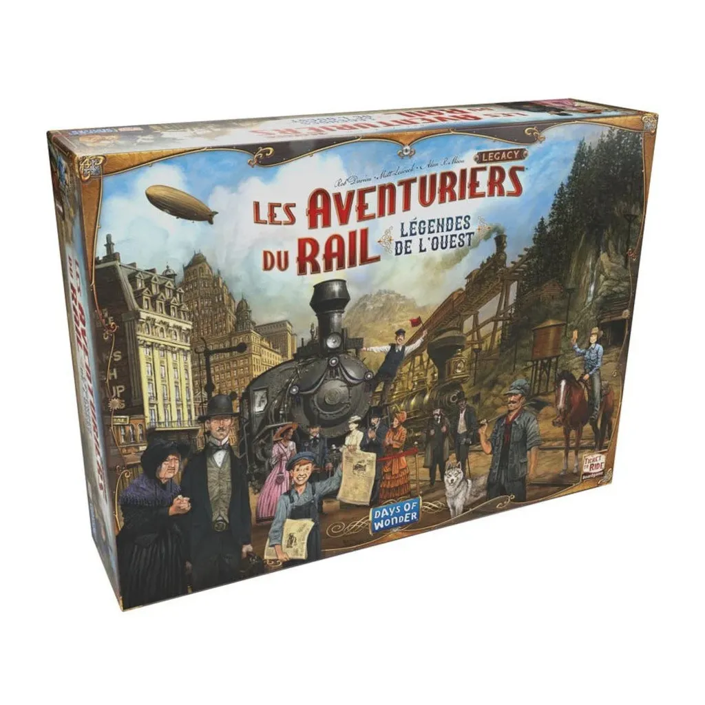 Les Aventuriers du Rail Legacy - Légendes de l’Ouest