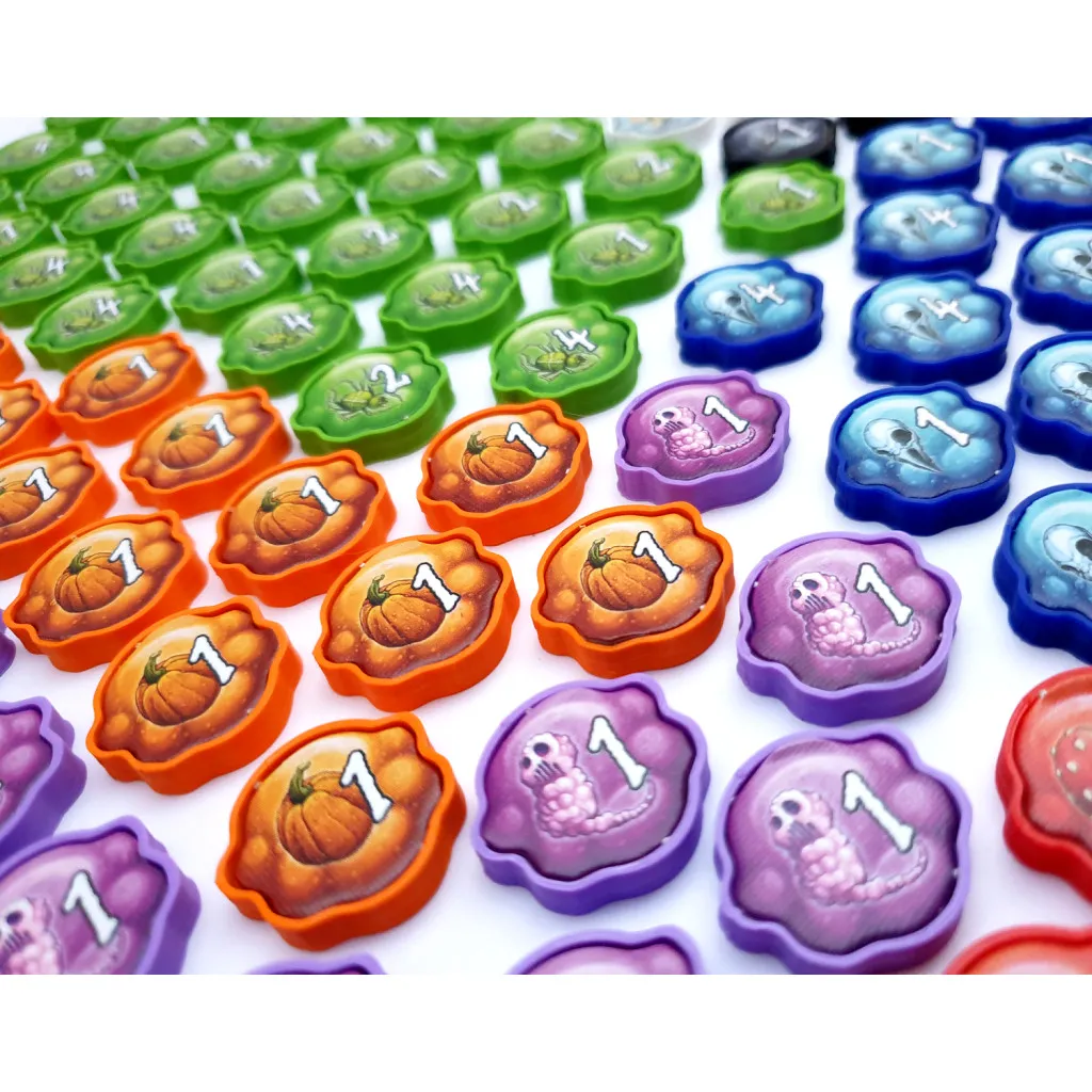 Les Charlatans de Belcastel - Jetons Deluxe Base + Extensions