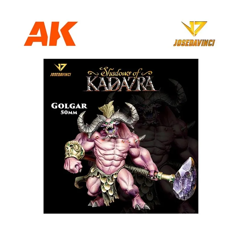 Les Ombres de Kadazra – Golgar, 50mm. JOSEDAVINCI AK INTERACTIVE JD004