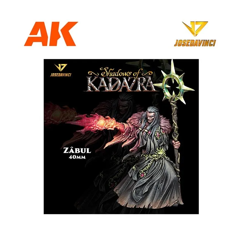 Les Ombres De Kadazra – Zâbul, 40mm. JOSEDAVINCI AK INTERACTIVE JD003