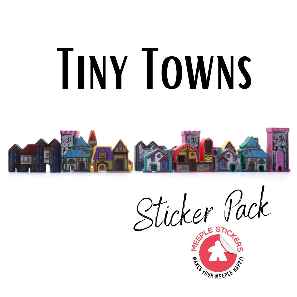 Les Petites Bourgades - Set d'autocollants