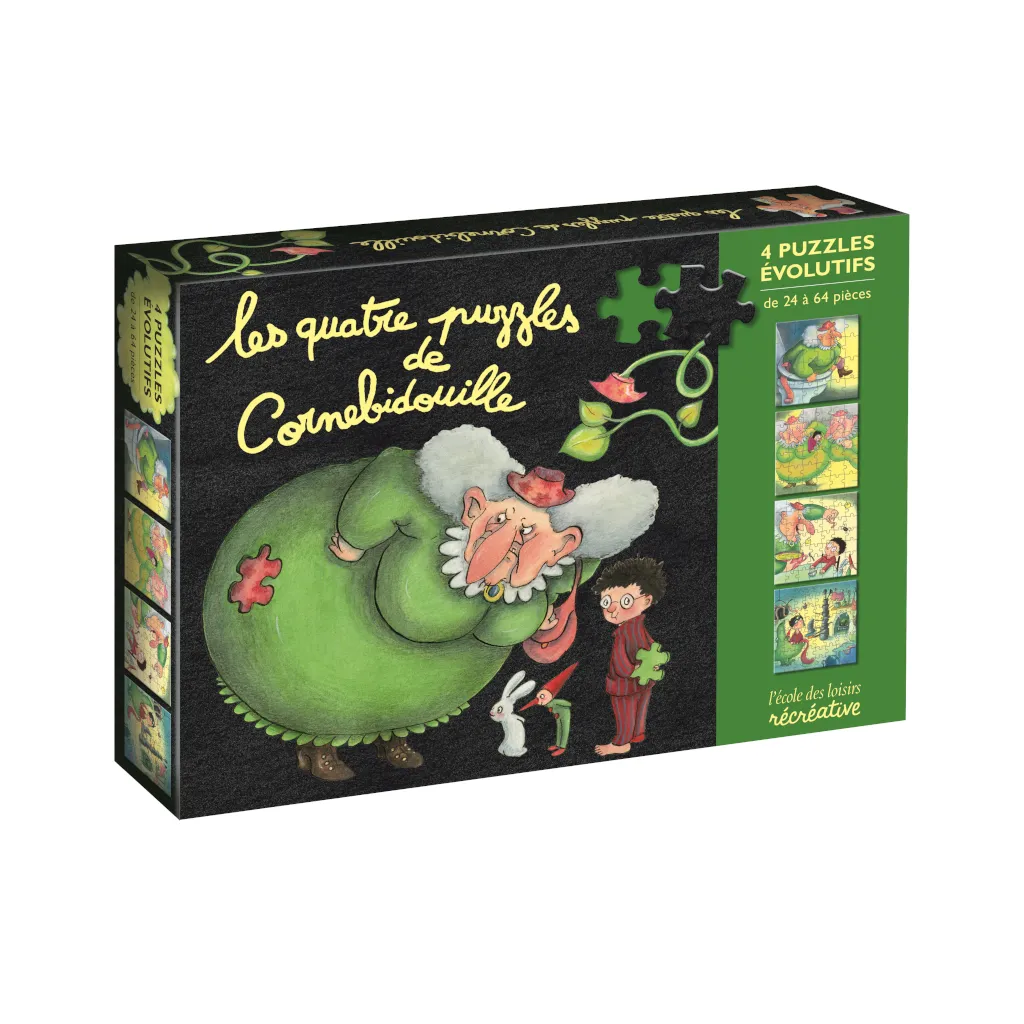 Les Quatre Puzzles de Cornebidouille - Puzzles Evolutifs
