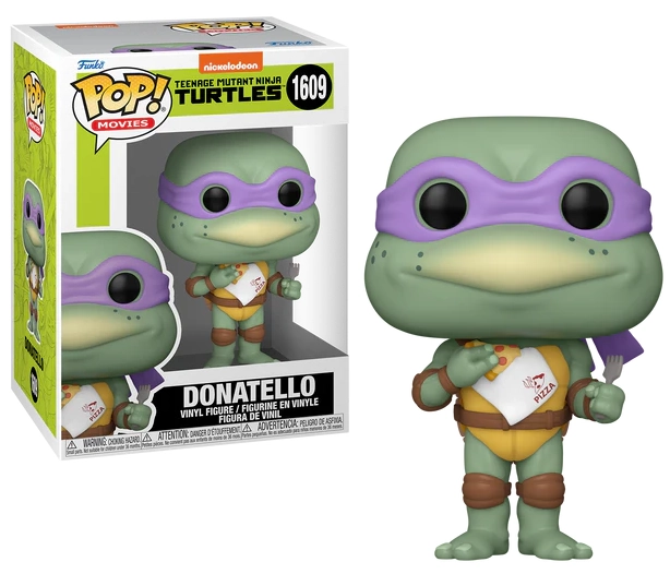 Les tortues ninjas - pop movie n° 1609 - donatello avec pizza