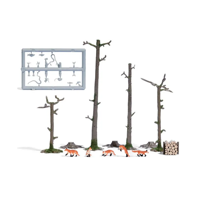 Renards dans la forêt. BUSCH 7988