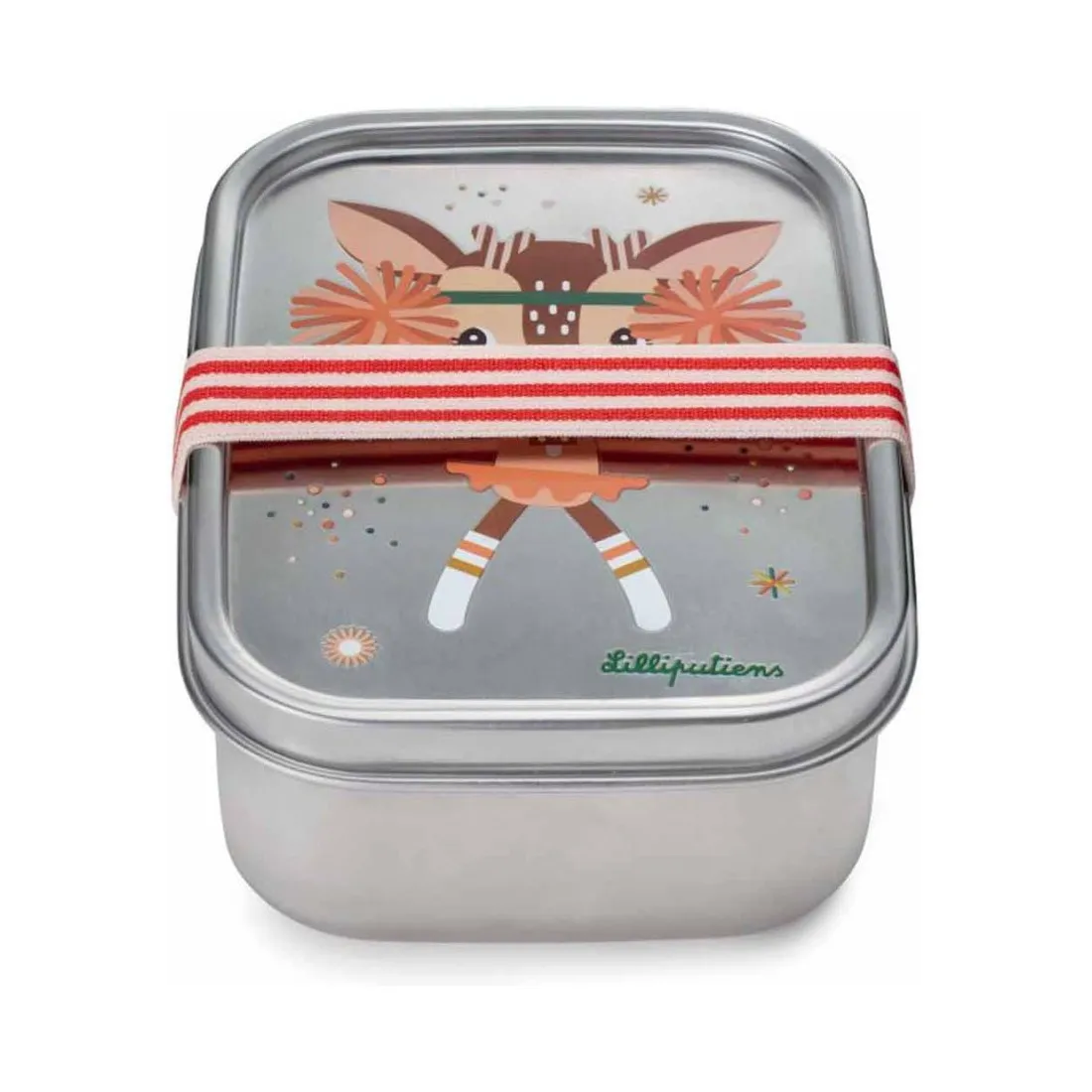 Boîte à déjeuner Stella le faon en acier inoxidable - Lilliputiens