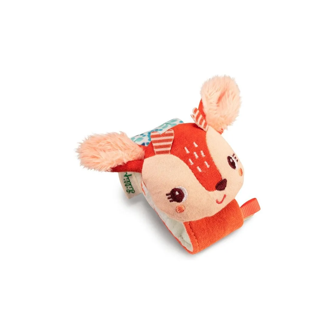 Stella hochet bracelet en coton bio - Lilliputiens