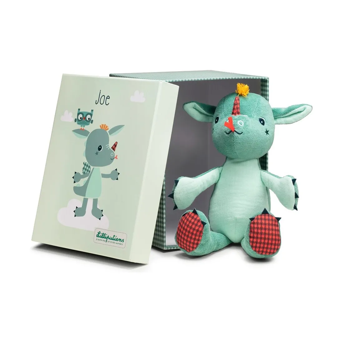 Joe peluche en coton bio - Lilliputiens